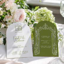 Elegante Invitación de Despedida de Soltera en Ver