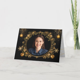 Elegante Invitación de Fiesta de Nochevieja Floral