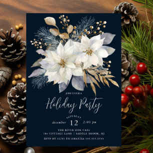 Elegante invitación de fiesta de vacaciones