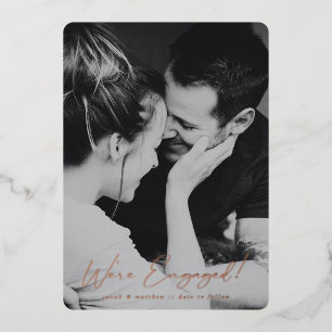 Elegante Invitación de fotos de participación en g