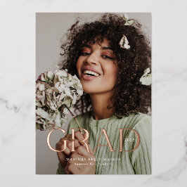 Elegante Invitación de Graduación GRAD