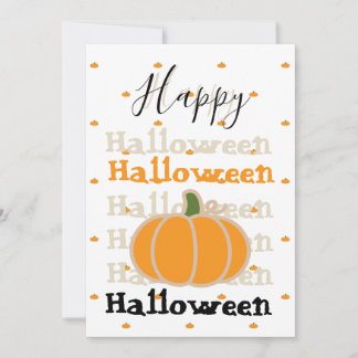ELEGANTE INVITACIÓN DE HALLOWEEN CON DISEÑO DE CAL