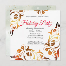 Elegante invitación de la Compañía de Fiestas de O