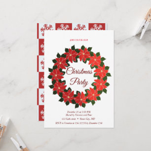Elegante invitación de Navidades dulces
