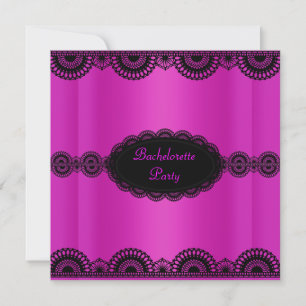 ELEGANTE INVITACIÓN DEL PARTIDO BACHELORETTE DE RO