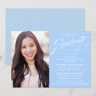 ELEGANTE INVITACIÓN DEL PARTIDO DE GRADUADO SCRIPT