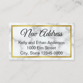 Elegante Invitación en movimiento de Mármol Blanco