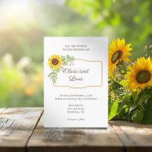 Elegante invitación floral de boda floral moderna