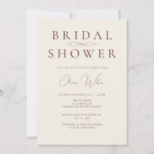 Elegante Invitación Minimalista de Despedida de So