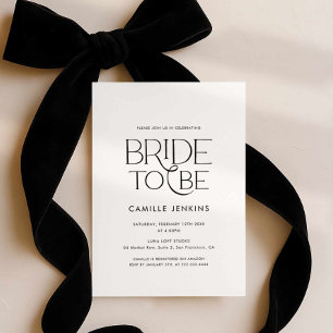 Elegante Invitación Minimalista para Despedida de 