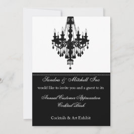 Elegante invitación para fiesta corporativa