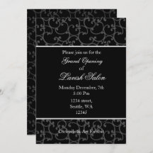 Elegante invitación para fiesta corporativa