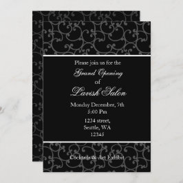Elegante invitación para fiesta corporativa