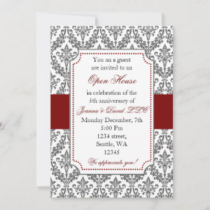 Elegante invitación para fiesta corporativa