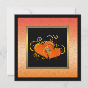 Elegante invitación para fiesta de aniversario de 