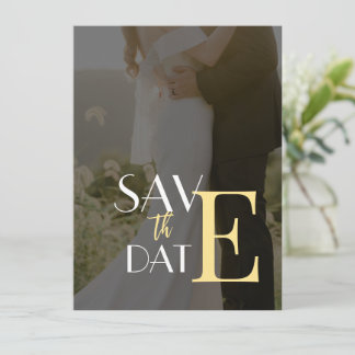 Elegante Invitación Plana Tarjeta de Guardar la Fe