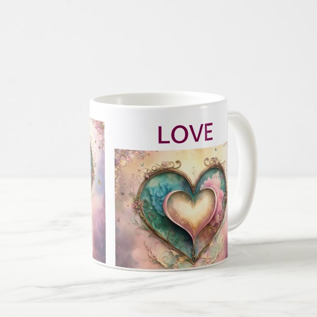 Elegante jarra de cerámica para café, té o bebidas (Anverso derecho)