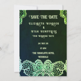 Elegante Lace" Boda Invitación Colección