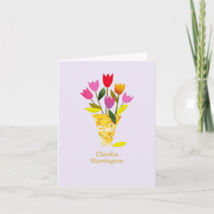 Elegante lavanda de Bonito de Tulipanes Modernos d