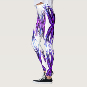 Elegante Leggings Plants Art