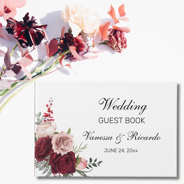 Elegante libro de Bodas florales de Rubor en Borgo (Subido por el creador)