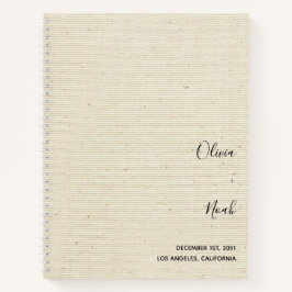 Elegante libro de Bodas moderno