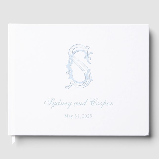 Elegante libro de invitados (Anverso)
