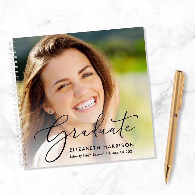 Elegante libro de invitados de la fiesta de gradua (Subido por el creador)