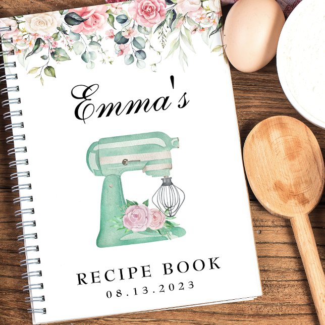 Elegante libro de recetas de colmenas florales (Subido por el creador)
