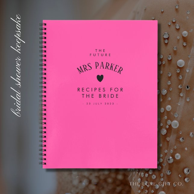 Elegante libro de recetas de Keepsake con ducha de (Subido por el creador)