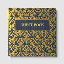 Elegante libro de Relieves metalizados