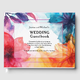 😍 elegante libro de visitas Anemone Dreamscape Bo