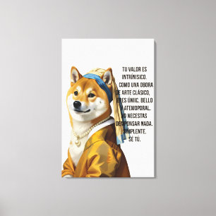 Elegante Lienzo de Colección: Vermeer con Perla