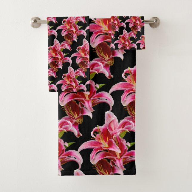 Elegante Lilies Orientales Florales (In situ)