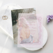 Elegante Lluvia de Novia Vintage Romántica Rosa