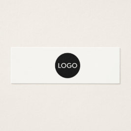 Elegante logo comercial de guiones gracias inserta