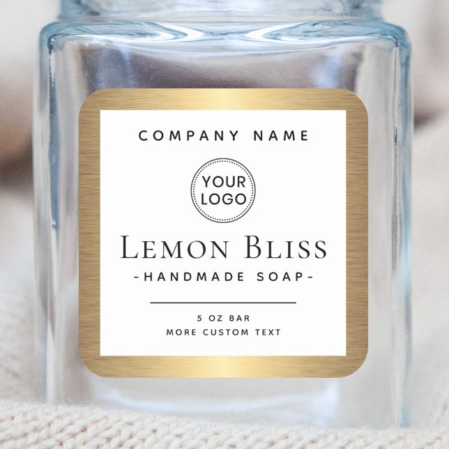 Elegante logotipo personalizado etiqueta de produc (Subido por el creador)