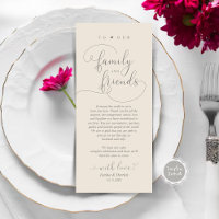 Elegante Lugar De Cena Moderno Menú De Aprecio Tar