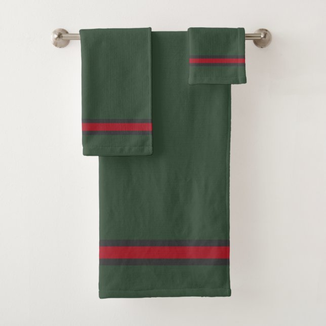 Elegante Lujo Verde de la Banda Roja (In situ)