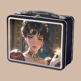 Elegante Lunchbox Metalizado