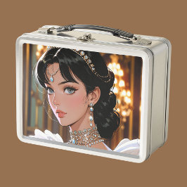 Elegante Lunchbox Metalizado