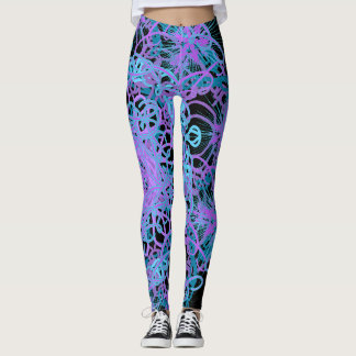 Elegante Mandala multicolor Cute las leggings de l
