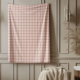 Elegante manta de Rosa dorada para comodidad