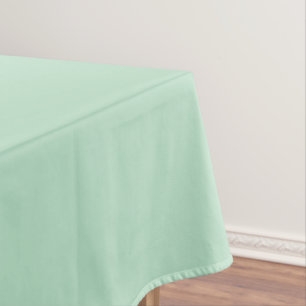 Elegante mantel verde de menta para cualquier ocas