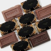 Elegante marco de oro Hershey's Miniatures