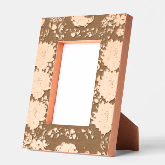 Elegante marco de retrato floral - Hermoso arco la