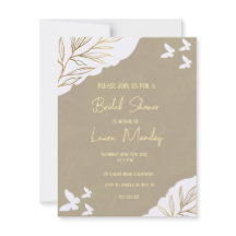 elegante mariposa Boho Bridal Shower