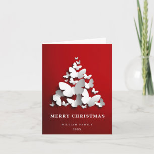 Elegante mariposa Monarca del Árbol de Navidad Sal