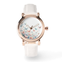 Elegante mariposa sueño reloj de pulsera femenino