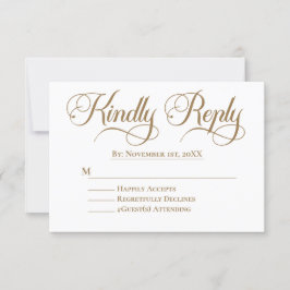 Elegante matrimonio islámico minimalista RSVP